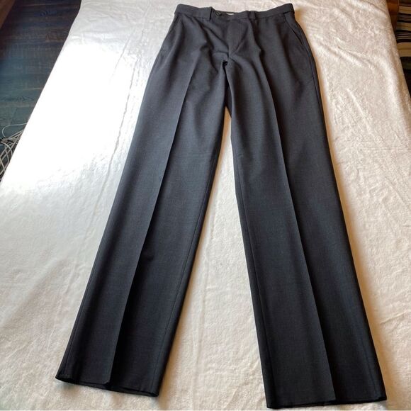 Twinhill Charcoal Gray Unhemmed Cooper Pants Size 32Regular New With Tags - Picture 1 of 12